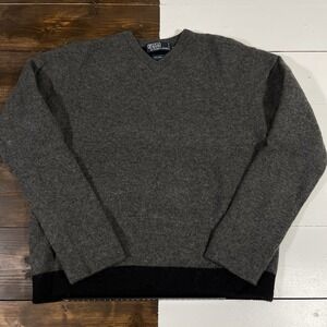 Vintage‎ Polo Ralph Lauren Lambs Wool V Neck Sweater